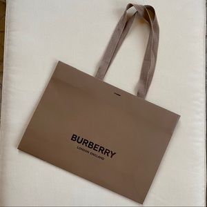 burberry shopping bag